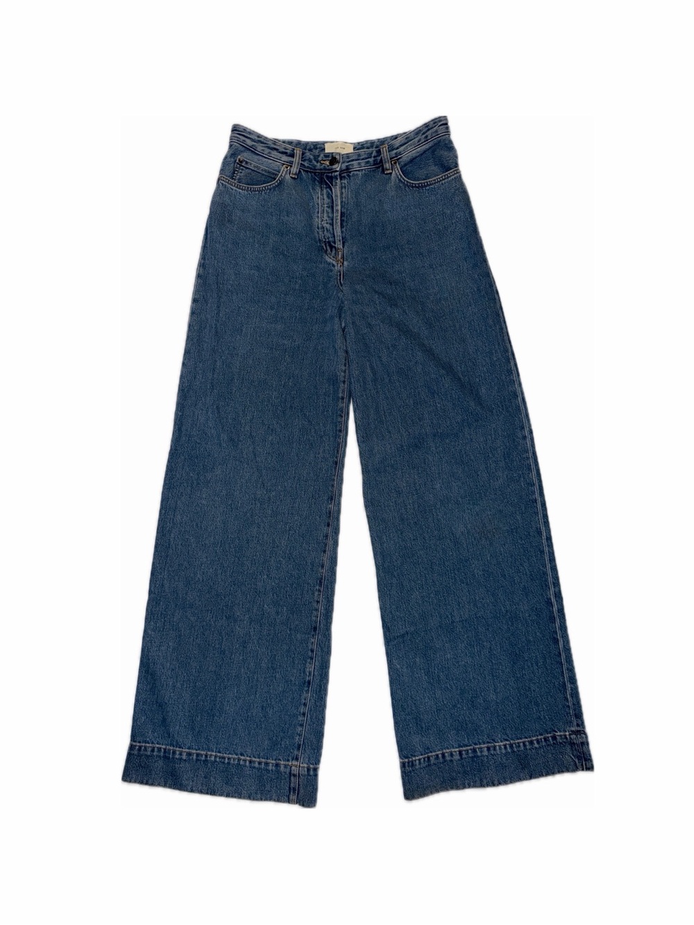 THE ROW Edna Indigo Wide Leg Jean, size 8 - Picture 16 of 16
